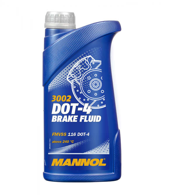 Mannol Brake and Clutch Fluid - DOT 4 SIJ000020 - 500ml