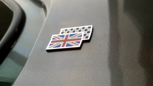 Genuine MG Rover Union/ Chequered Flag Badge DAG000070MMM - Self Adhesive