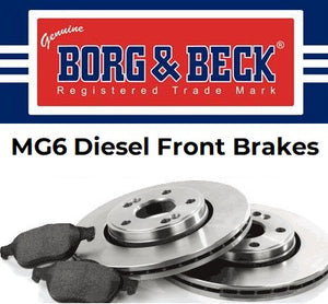 MG6 Diesel (DTi) 1.9 295mm Brake Disc Conversion Kit - 30022511 / 10008675