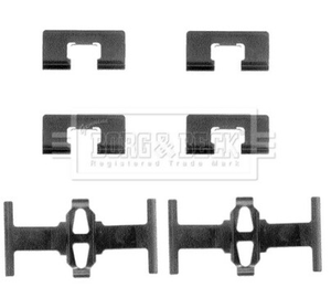 MG ZR160 / ZS180 Rear Brake Pad Shim Kit - ZUA001610