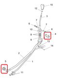 MG Rover PG1 Gear Linkage Polybush Kit - ULV10001 / BNP2988 -  UJK2