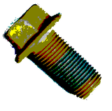 Rover K Series / KV6 Flywheel Bolt - PSK10005 - Genuine MG Rover