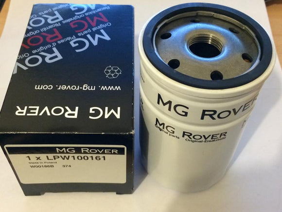 Genuine MG Rover KV6 (2.0 and 2.5) Oil Filter inc Sump Washer - LPW100161 / LPW100230