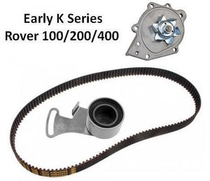K Series 16V Timing Belt (Cambelt) Kit Inc Water Pump - 95-99. (Manual Tensioner) LHN100390 / LHP10015 / PEB102510