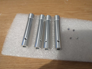 Rover 45/MG ZS (Model years 1995-2005) Aluminium Door Pins by Dark Ice Designs - DP1