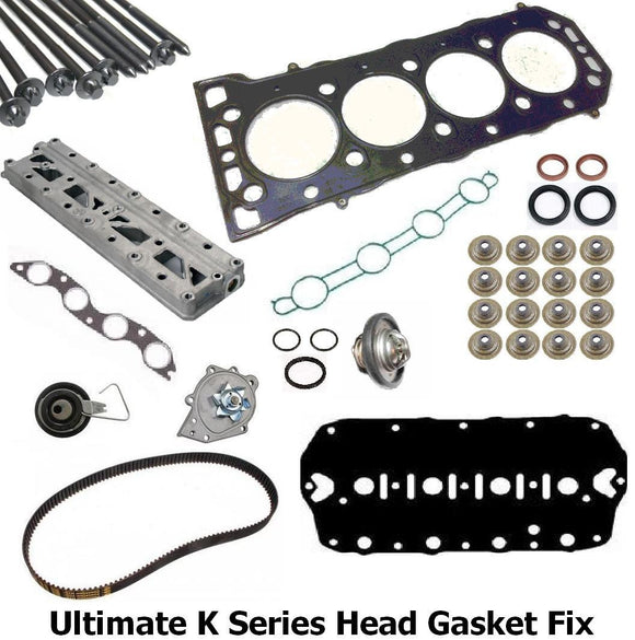 *Ultimate K Series Head Gasket Fix - 6 Layer MLS Gasket, High Tension Head Bolts and Revised Oil Rail. Equiv to ZUA000530 / LVB90025A