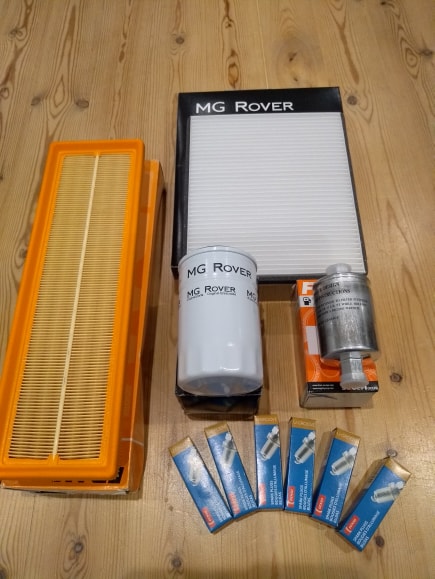Rover 45 V6 / MG ZS180 KV6 Service Kit