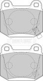 MG ZT260 Rear Brake Discs and Pads - 4.6 V8 - SDB000980 / SFP000380 - Also fits Rover 75 V8