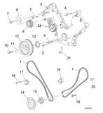 MG ZT260 / Rover 75 V8 Auxiliary Renewal Kit inc Tensioner and Idlers
