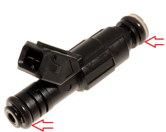 Rover K Series Fuel Injector O Ring Seal - Fits top & bottom - OEM-Q - IS1