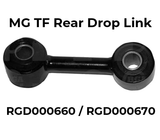 MG TF Rear Anti Roll Bar Drop Link - RGD000660 / RGD000670 - Genuine MG Rover